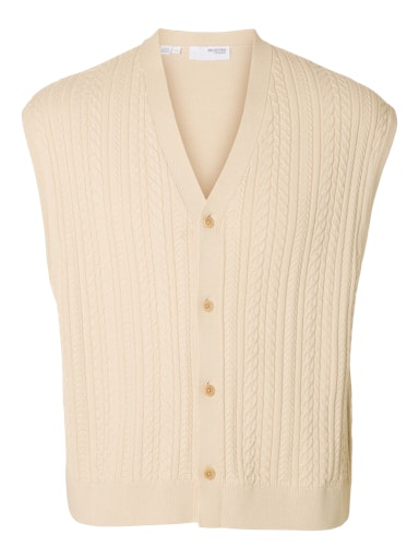 SLHELIS_SL_KNIT_RELAXED_CABLE_WAISTCOAT