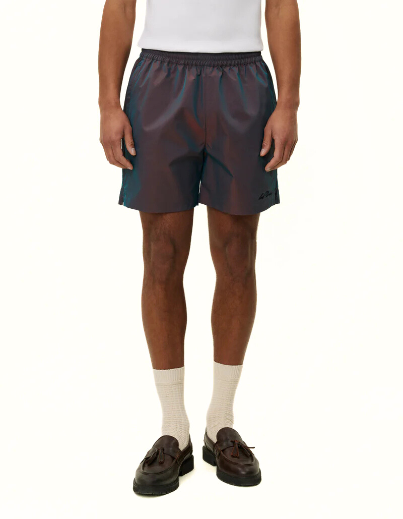 Smith_Shiny_Tech_Shorts_Red_1