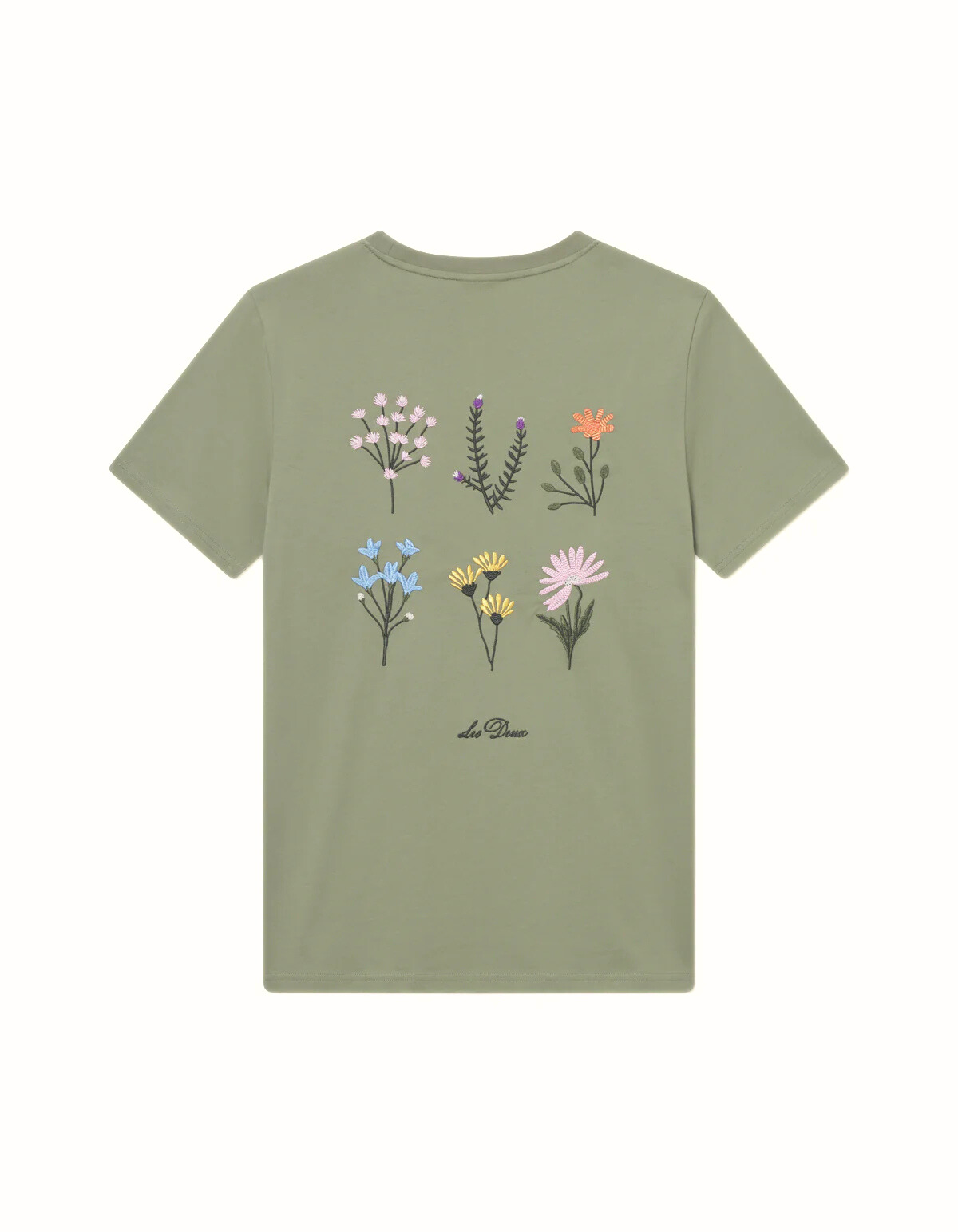 Oil_Green_Wild_Flower_T_shirt_1