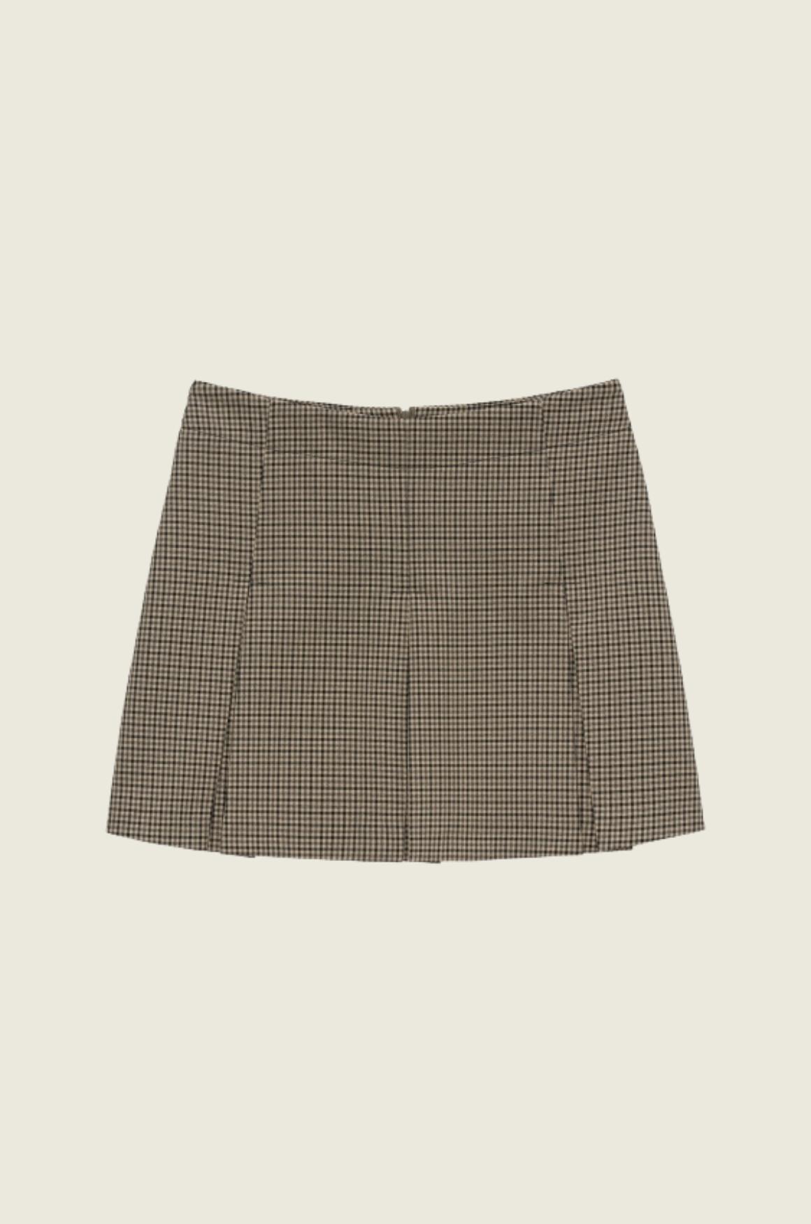 Pleated_check_skirt