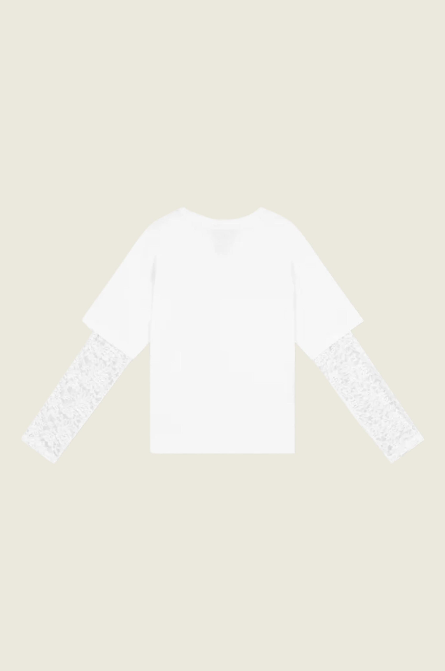 Ladies_knitted_tshirt_with_lace_sleeve_Teddy_1