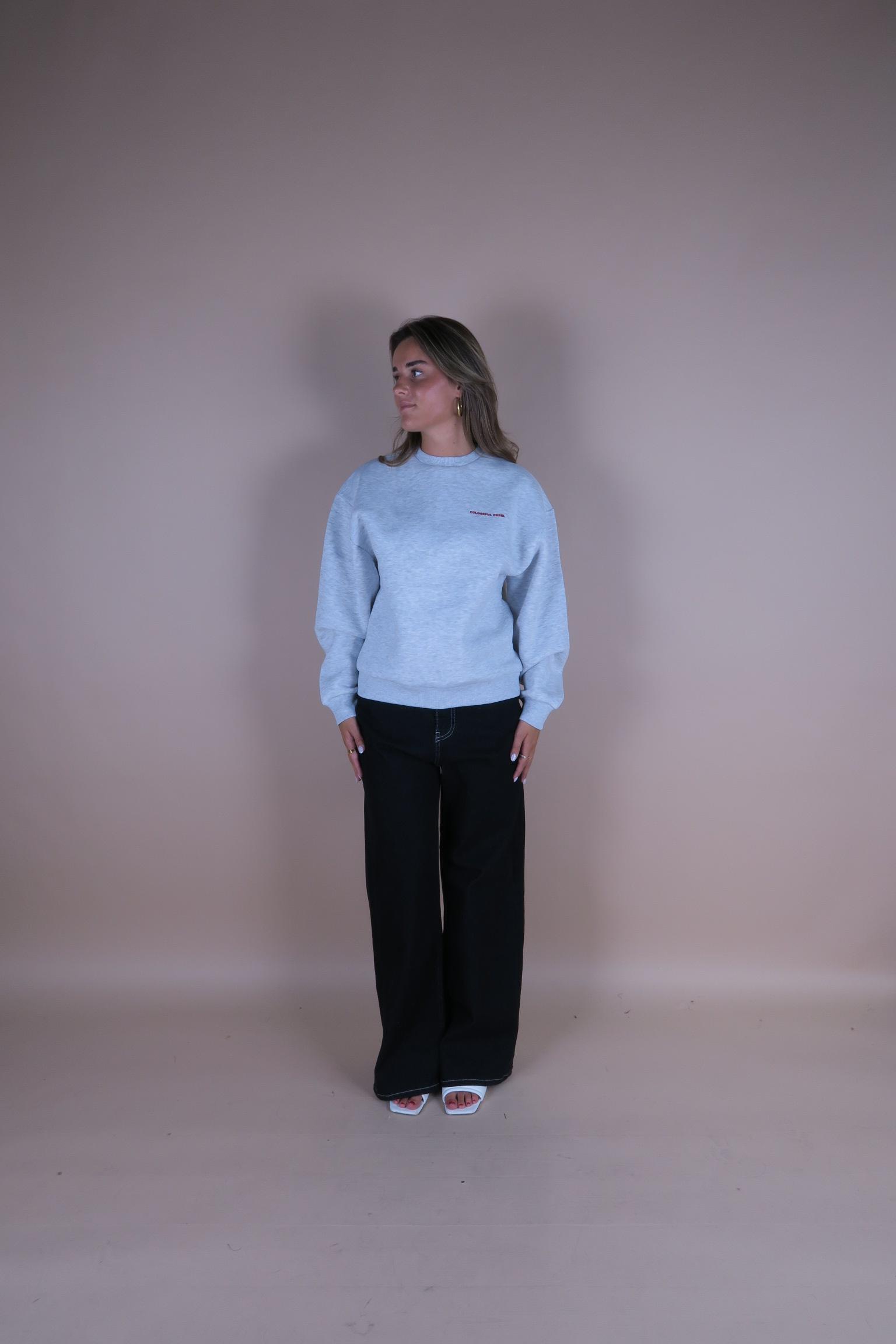 Flower_Square_Dropped_Shoulder_Sweat
