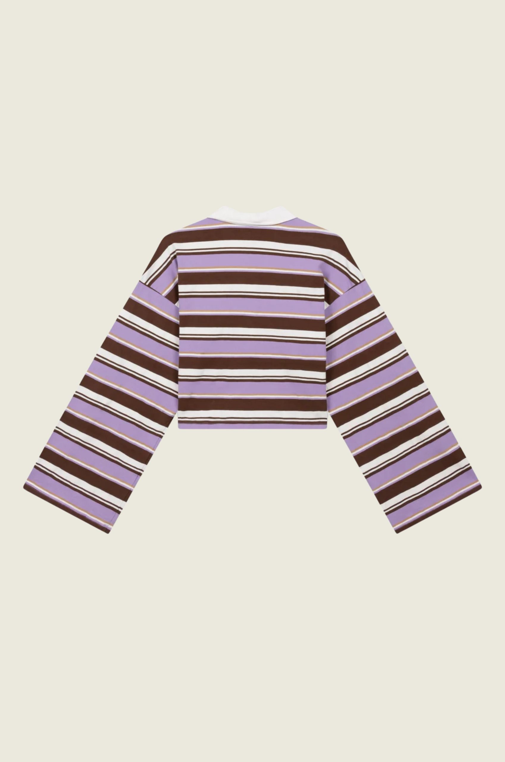 Ladies_knitted_cropped_stripe_polo_MUSE_1