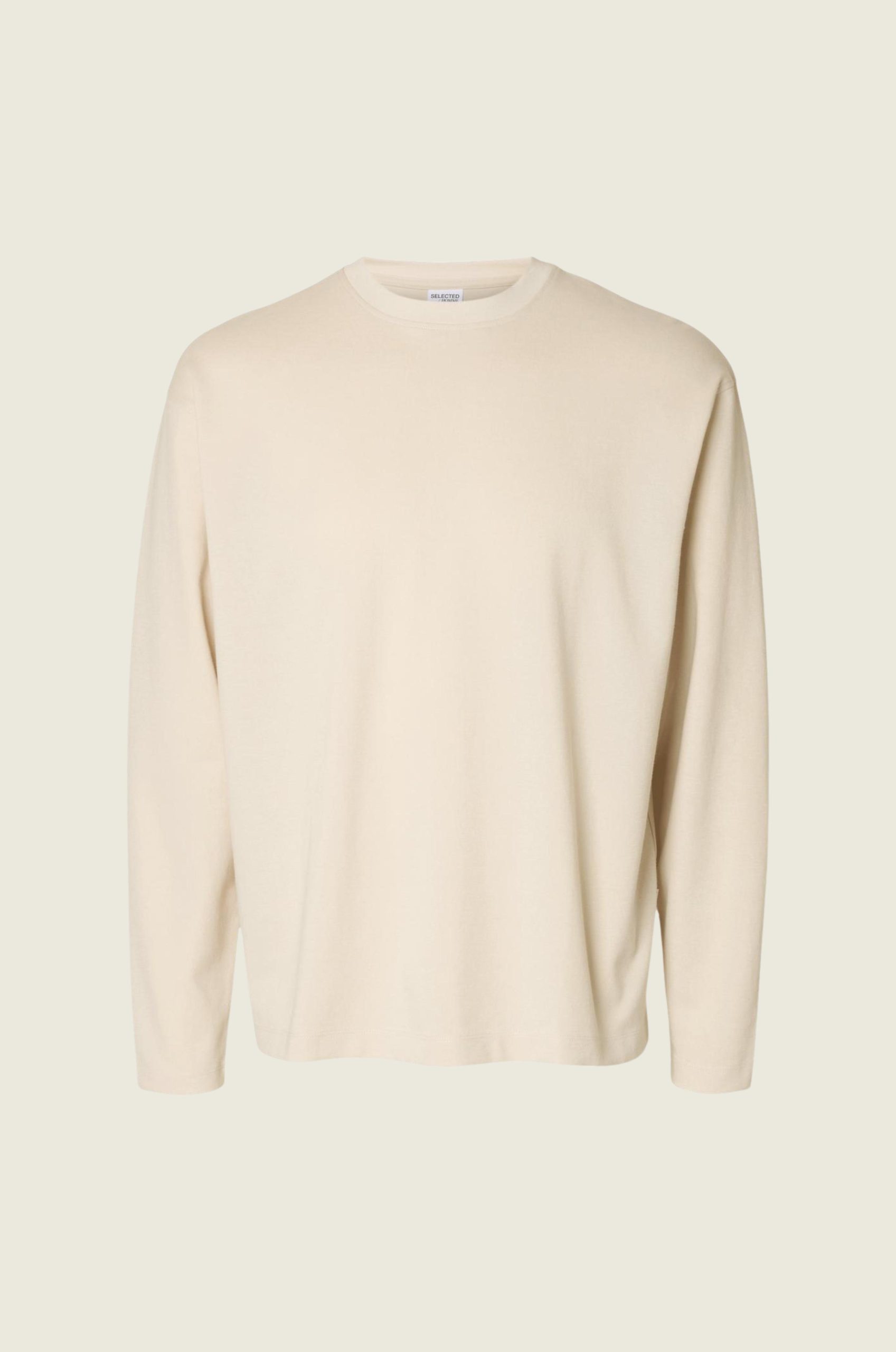SLHLOOSEOSCAR_LS_O_NECK_TEE_NOOS