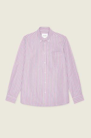 Kent Stripe Poplin Shirt