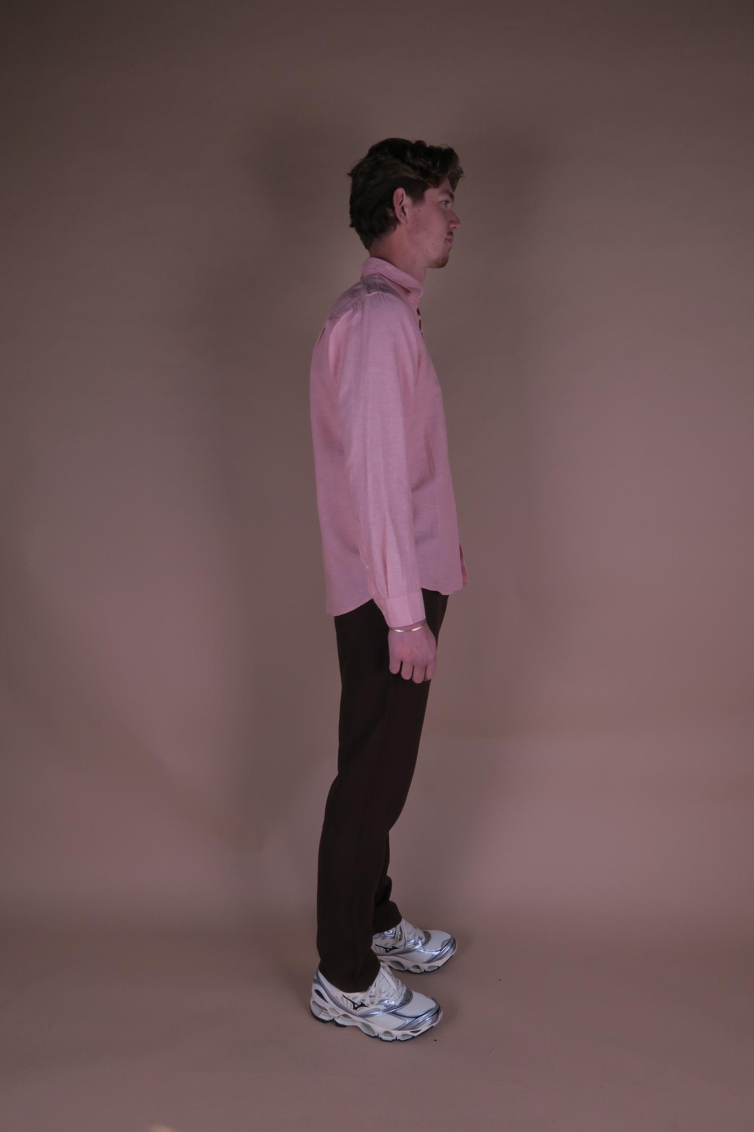 SLHREGCLAY_LINENBLEND_LS_SHIRT_CLA_NOOS_5