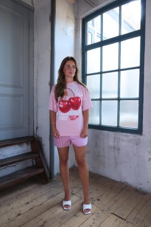Sweet Cherry Oversized Tee