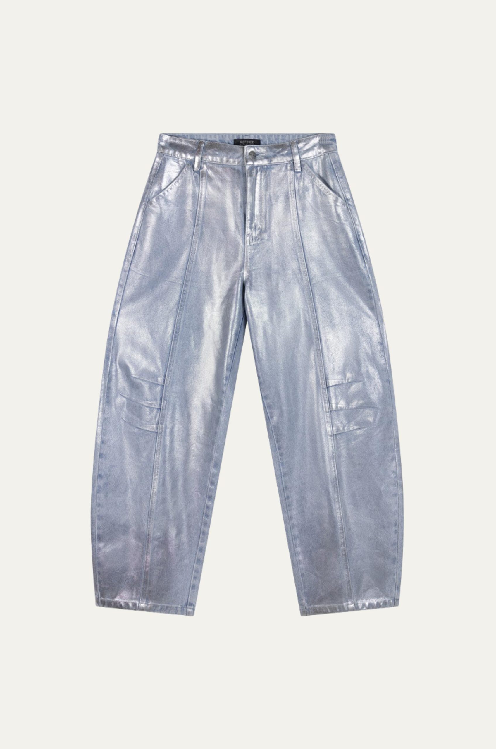 Ladies_woven_pleated_balloon_jeans_LYON