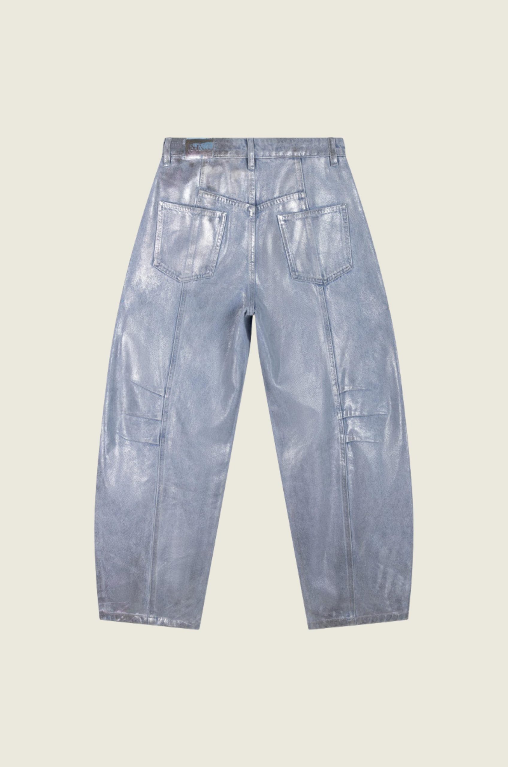 Ladies_woven_pleated_balloon_jeans_LYON_3