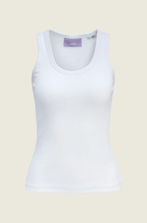 JXFRIDA SL U-NECK TOP JRS NOOS