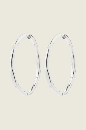Presence hoop earrings