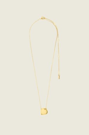Presence coin necklace