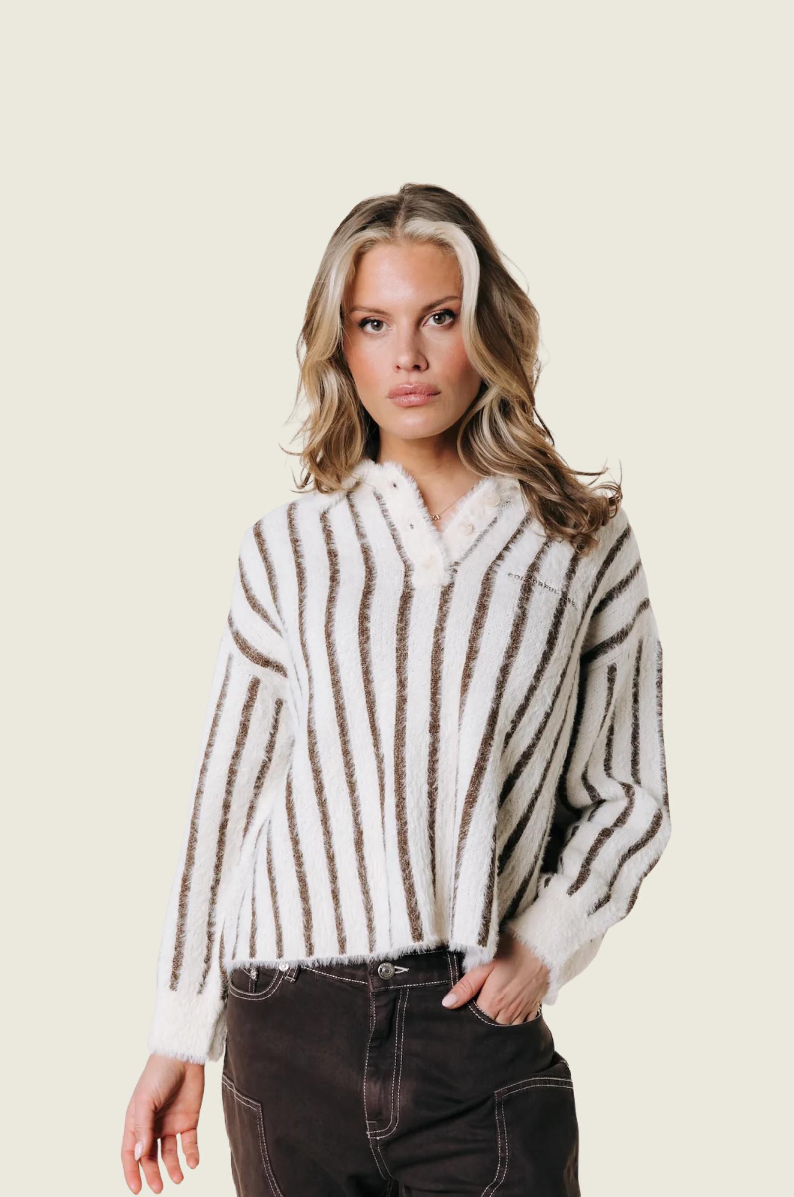 Bobbi_Stripe_Knitted_Polo_Longsleeve