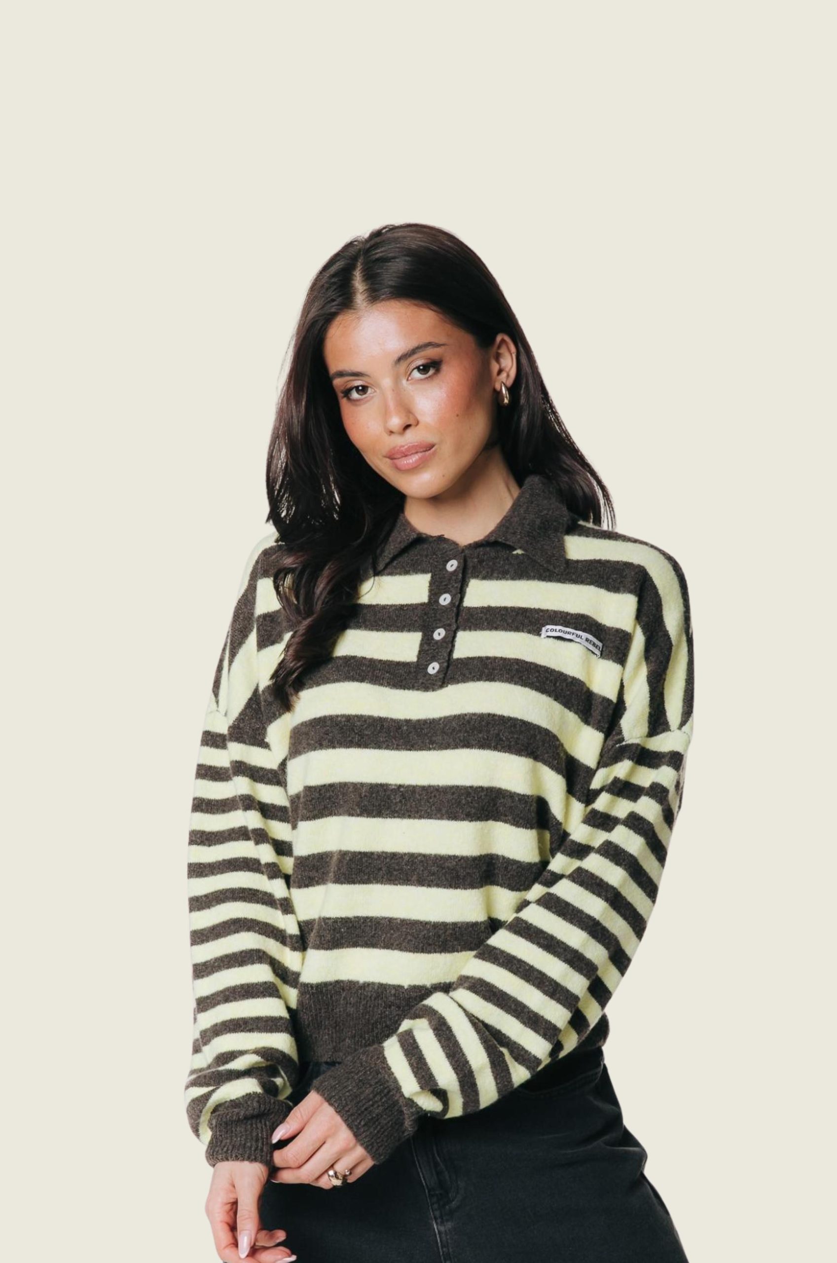 Linsey_Striped_Fluffy_Knitted_Sweater_1