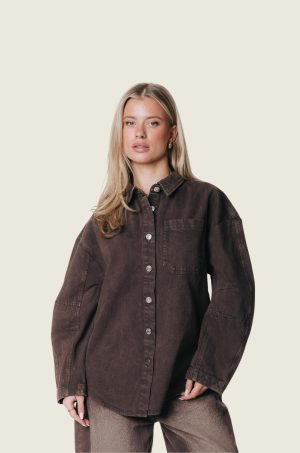 June Barrel Sleeve Blouse
