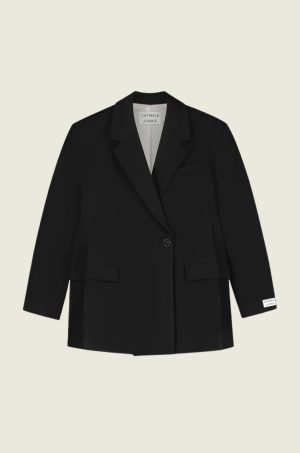 Blazer with slits